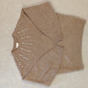 H&M Pearl Detail Sweater